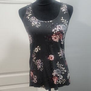 Maurices 24/7 Floral Tank Top Size XS